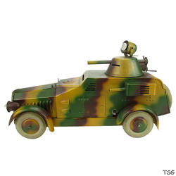 Lineol Armoured car with driver