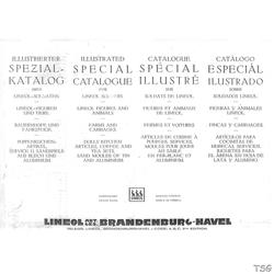Lineol Lineol dealer catalogue 1928