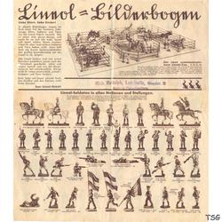 Lineol Lineol customer catalogue 1932