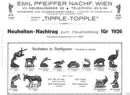 Emil Pfeiffer Nachfolger, Neuheiten Nachtrag für 1926