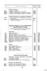 Lineol, Preisliste 1936 für die echten LINEOL-Soldaten, Fahrzeuge, Figuren und Tiere, Page 17