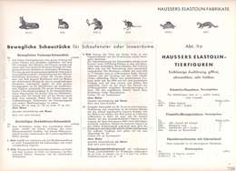 Elastolin, Elastolin - O&M HAUSSER, LUDWIGSBURG, »F« Neuheiten-Nachtrag 1933, Page 9